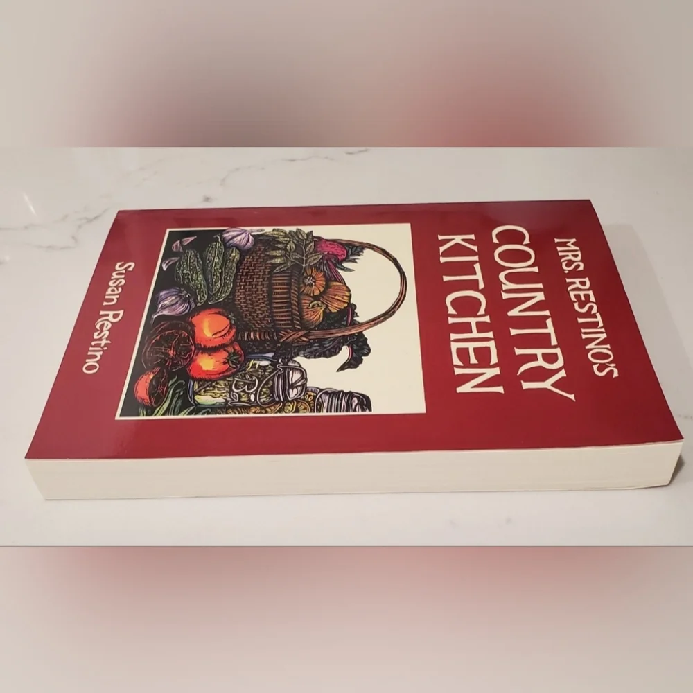 BOGO Mrs Restino's Country Kitchen Vintage Recipe Cookbook